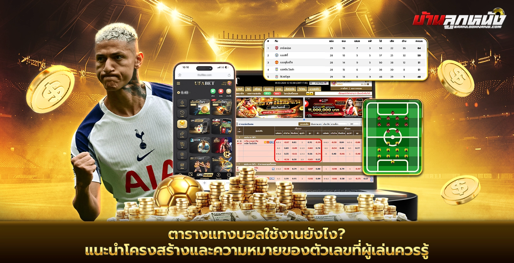 ตารางแทงบอล