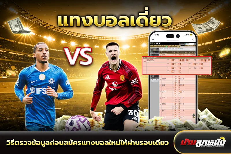 แทงบอลเดี่ยว